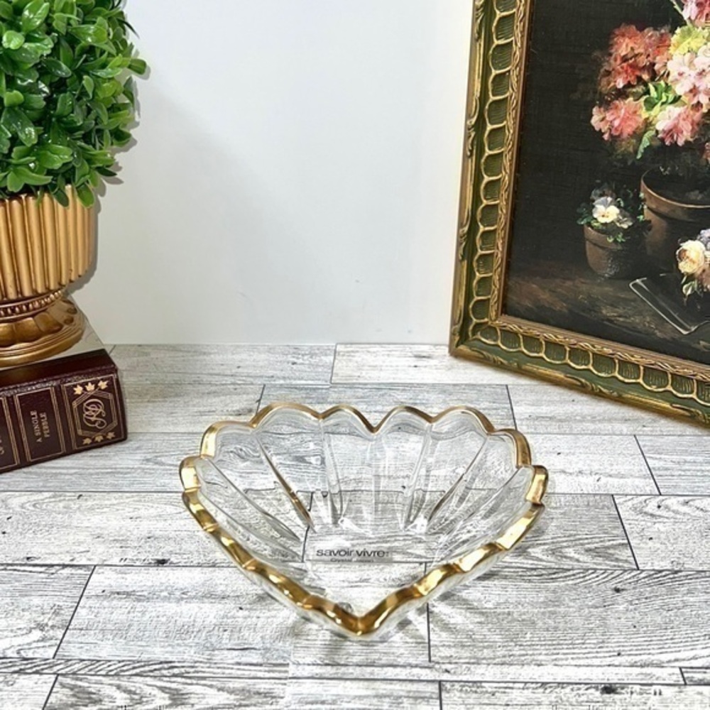 Savoir Vivre Vintage Crystal Candy Dish